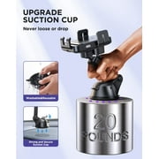 JOYROOM 3 in 1 Wireless Car Charger, 15W Fast Charging Phone Car Mount Auto-Clamping Windshield Dashboard Air Vent Car Phone Holder for iPhone, Samsung, All Smartphones