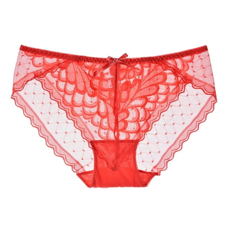

ZHUASHUM Panties For Womens Cotton Lace Soft Hipster Panty Ladies Stretch Women Underwear Briefs 3 Pack