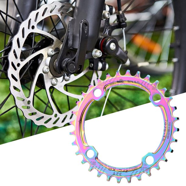 32T/34T/36T Bike Sprocket Positive Negative Tooth 104BCD Stable