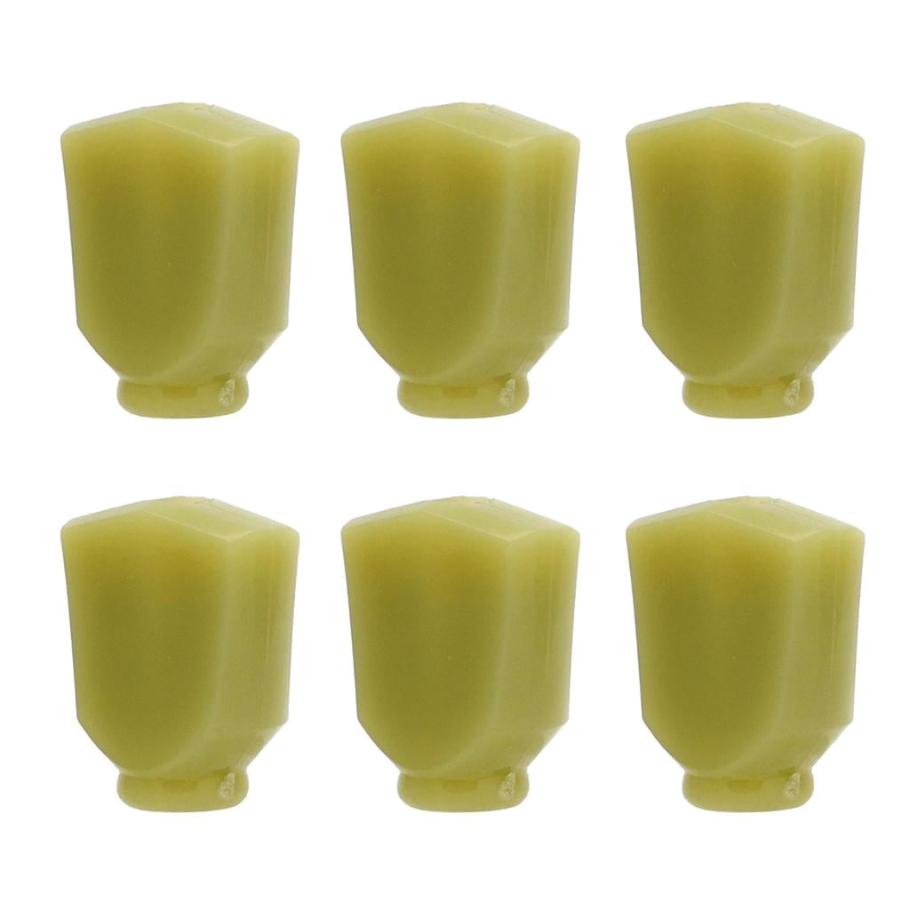 Rushawy 4xGuitar Tuning Pegs Machine Heads Knob Handle Caps Light Green