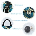 thumbnail image 7 of FORMRS Women's Travel Backpack Purse Anti-Theft Hidden Pockets Casual Shoulder Bag, Light Blue Geometric Pattern, 7 of 7