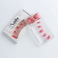 thumbnail image 6 of Yoyauz 24 Valentine's Day Medium Pressure Nail Fake Nail with Love Design Fake Nail Valentine's Day Cute Female Girlfriend Gift, 6 of 9
