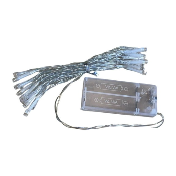 Led Battery Box Light String Gypsophila Decoration Lights, 20 Leds Constant On Home Party Festival Decor, 2 Meters Long Battery Operated Indoor Outdoor Use