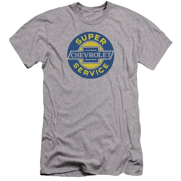 Chevrolet - Chevy Super Service - Premium Slim Fit Short Sleeve Shirt - Medium