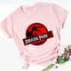 thumbnail image 4 of Camiseta con estampado de dinosaurios de Jurassic Park/World, camiseta de verano para mujer, camiseta rosa para mujer, divertidas camisetas gráficas vintage, ropa de abrigo para mujer, 4 of 4