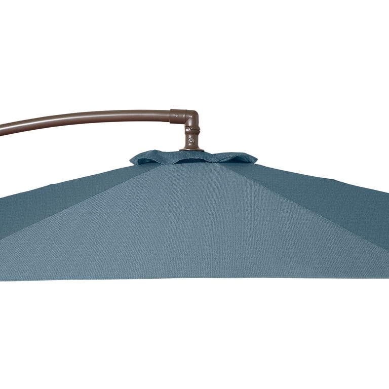 better homes and garden brown stripe patio umbrella Amazon.com : Blissun 9' Outdoor Patio Umbrella, Striped Patio Umbrella,  Outdoor Table Umbrella, Market Umbrella with 8 Sturdy Ribs, Push Button  Tilt and Crank (Black & White Stripe) : Patio, Lawn & Garden