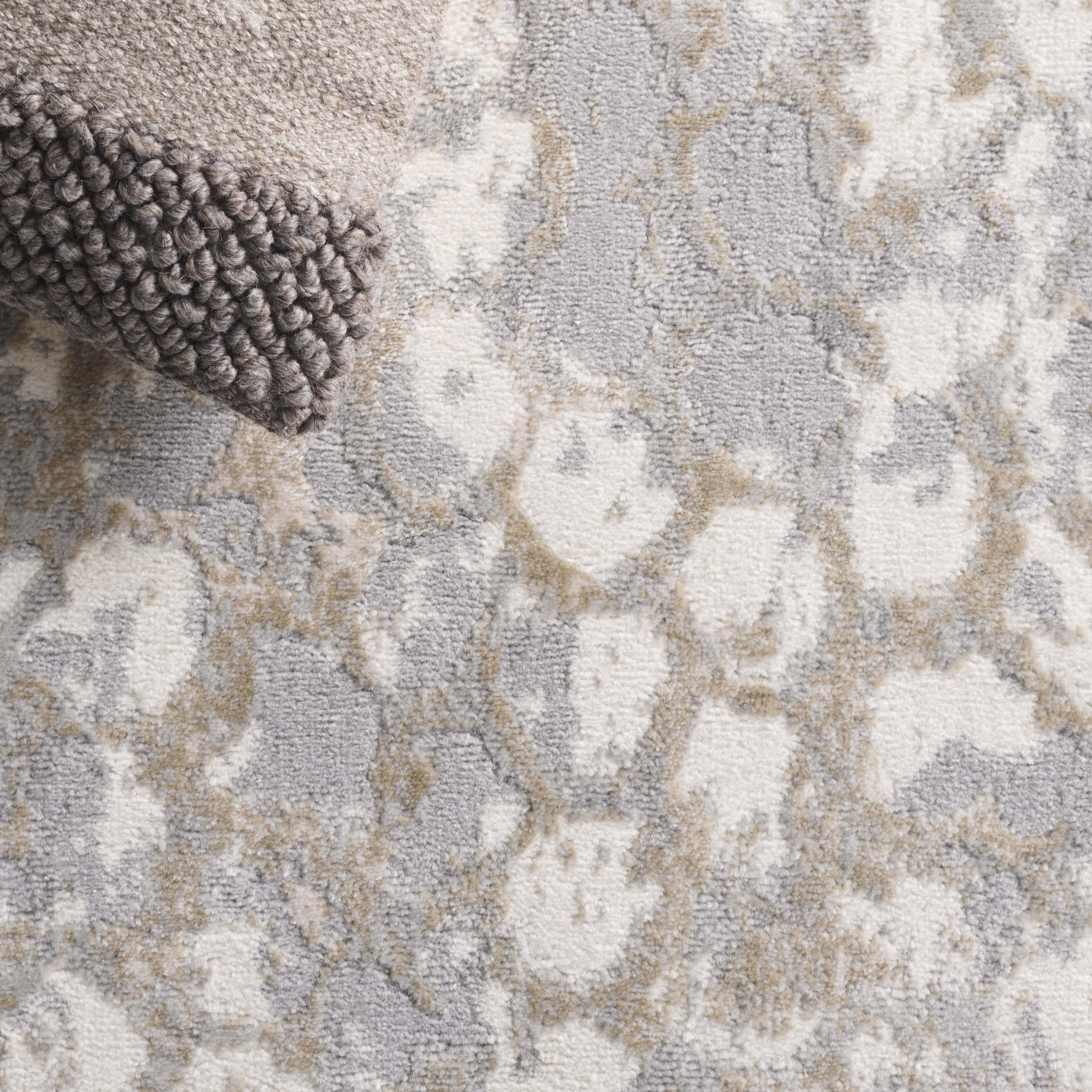 Safavieh Lagoon Elisie Abstract Area Rug, Ivory/Gray, 4' x 6'
