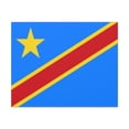 thumbnail image 5 of DR Congo Country Flag Canvas Vibrant Wall Art Unframed Home Decor, 5 of 13
