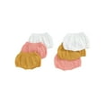 thumbnail image 3 of Aojekbee Toddler Summer Shorts 3 Pack Solid Color Casual Elastic Short Pants for Newborn Boys Girls Cute Clothes, 3 of 10
