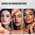 thumbnail image 3 of Matte Finish Sculpting Stick, Waterproof Blendable Bronzer for Face and Body, Long-Lasting Natural Contour Tool, 3 of 4