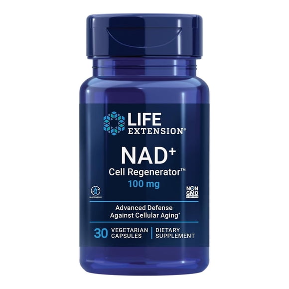 Nicotinamida Nad+ 100mg 30cáps Life Extension Regenerador Celular