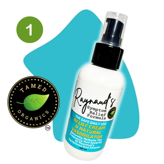 Raynaud's Syndrome Symptom Over The Counter Topical Treatment Relief Cream by Tamed Organics