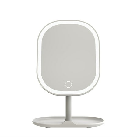 Mainstays LED Makeup Mirror  Rechargeable Vanity Mirror