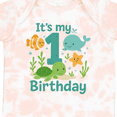 thumbnail image 4 of Inktastic First Birthday Sea Creatures Celebration Boys or Girls Baby Bodysuit, 4 of 5