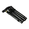 thumbnail image 3 of The Aluminium Alloy Folding Cane Portable Hand Walking Stick Trekking Hiking Sticks Non-slip 4 Section Adjustable Canes With Comfortable Handle, 3 of 7