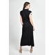 thumbnail image 3 of Vestido midi con detalle drapeado Roman Fashion /Juvenil, 03251 (Negro) negro G, 3 of 5