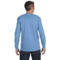 thumbnail image 2 of Gildan Heavy Cotton 5.3 oz. Long-Sleeve Men T-Shirt Carolina Blue Large, 2 of 3