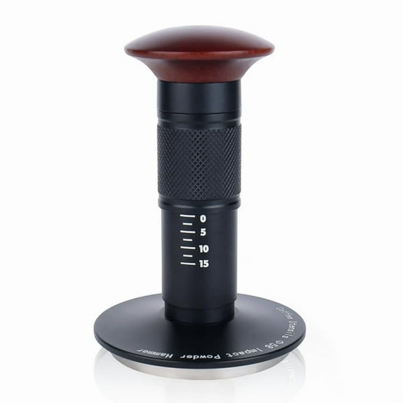 Espresso Tamper with Sound Feedback, Impact Coffee Tamper, Calibrated Espresso Hand Tamper Fit for Portafilters 51mm,1 * Espresso Tamper