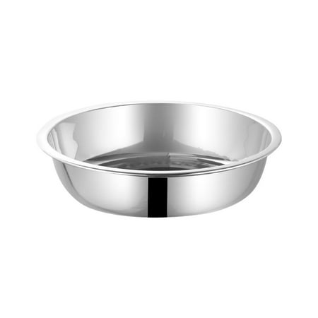 

WHAMVOX 1pc Stainless Steel Plate Creative Serving Plate Kitchen Food Grill Food Tray