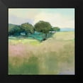 thumbnail image 2 of Purinton, Julia 12x12 Black Modern Framed Museum Art Print Titled - Scenic Meadow Light, 2 of 5