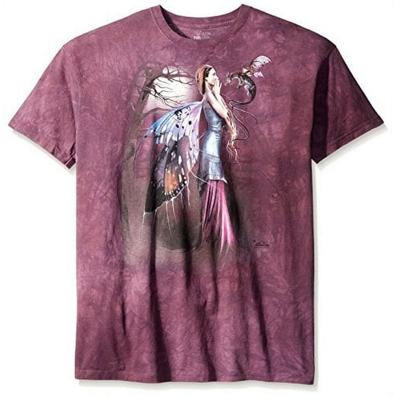 Purple 100% Cotton Dragon Whisper Novelty T-Shirt
