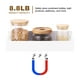 thumbnail image 4 of Organizador magnético de especias de 2 piezas para refrigerador con gancho, blanco, 4 of 7