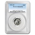 thumbnail image 1 of 1931-D Mercury Dime MS-64 PCGS (FB), 1 of 3