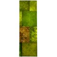 thumbnail image 1 of Eclectic Bohemian Patchwork Cilantro Kitchen Mat by Kavka Designs, 1 of 3
