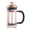350ml, variant on Rose Gold French Press Coffee Maker, Stainless Steel Frame Borosilicate Glass Coffee Press, Heat Resistant Tea Infuser Milk Frother for Home Kitchen