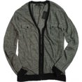 thumbnail image 1 of Sean John - Suéter de punto con cremallera completa para hombre, color negro, XXX-Large, 1 of 1