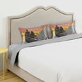 thumbnail image 3 of Yayeee Pillowcase King Size Set of 2 Satin Wrinkle Resistant Pillow Case, Striped Boat, 3 of 7