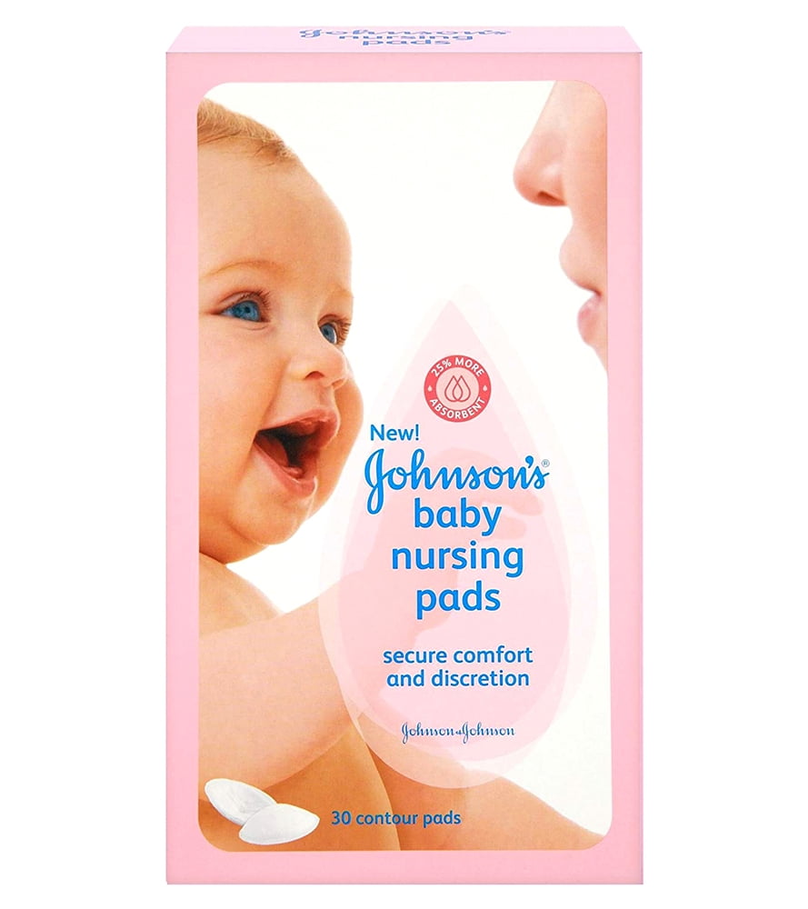 Johnson's Nursing Pads, Contour, 30 Disposable Pads