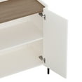 thumbnail image 6 of Abbey Accent Cabinet in Maple and Off White made from Engineered Wood, 6 of 13