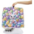 thumbnail image 2 of REJODA-Easter Kitchen Aid Mixer Cover, Food Processor Cover with Top Handle and Pocket, Dust Covers for Kitchen Appliances Stand Mixer or Coffee Maker Appliance Cover, Rabbit Eggs Print, 2 of 4