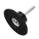 thumbnail image 3 of Soporte de almohadilla de disco de 3" Uxcell, discos de cambio rápido, mandril de 1/4" para amoladora de disco, negro, 3 of 7