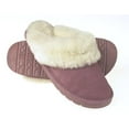 thumbnail image 3 of Tamarac by Slippers International Womens Scuff Shearling Slipper BLUE / 11, 3 of 5