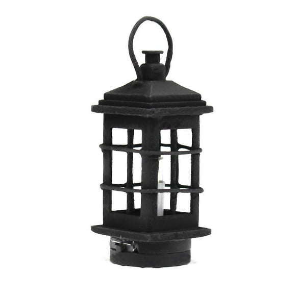 1:12 Miniature LED Lamp Wall Lamp Bright Hollow Light Desk Lamp with Switch Doll House Home Decorat