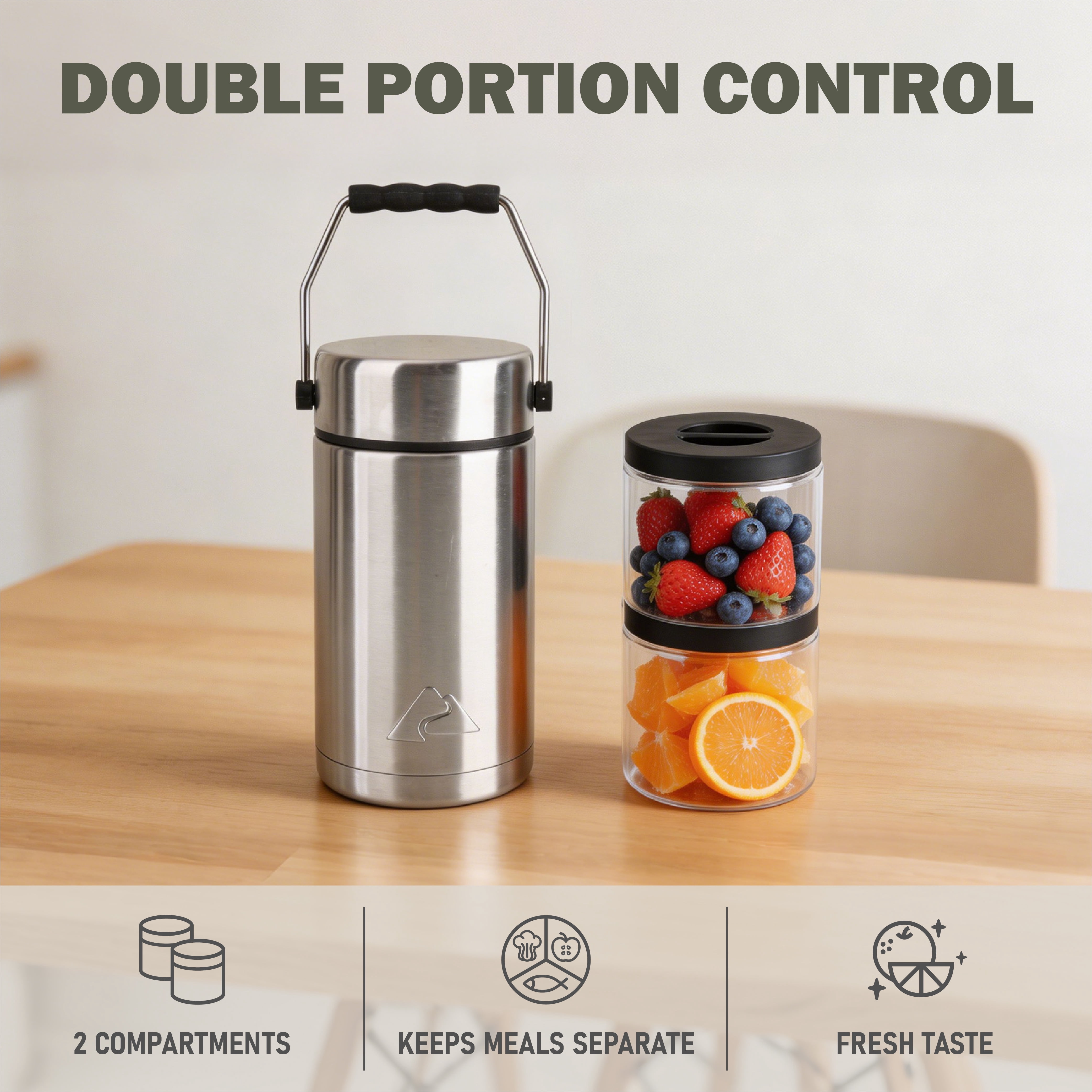 Ozark Trail 47 oz Stainless Steel Insulated Food Jar