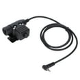 thumbnail image 4 of Auriculares PTT, sistema de auriculares PTT U94 Adaptador de sistema de auriculares PTT Adaptador militar de auriculares PTT Rendimiento inigualable, 4 of 8