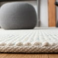 thumbnail image 4 of SAFAVIEH Vermont Windsor Solid Area Rug, Ivory/Blue, 6' x 6' Round, 4 of 8