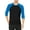Black_Aqua, variant on Men's Baseball Raglan 3/4 Sleeve Plain Jersey Team Uniform Athletic T-Shirts