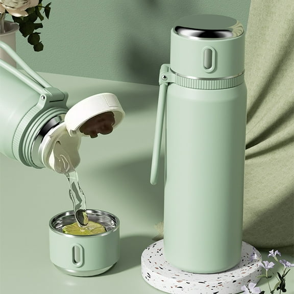 PPgejGEK High Value 316 Stainless Steel Water Cup, Food Grade Kids Student School Thermos, 7x7x25cm/2.7x2.7x9.8in, Multiple Colors