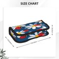 thumbnail image 3 of Fotbe Daisies With Ladybugs Pattern Pencil Case,Canvas Pen Case, Multi- Slot Pencil Pouch, Portable Pencil Bag, Pen Case for& Office, Makeup Bag ,Zipper Pouch, 3 of 6