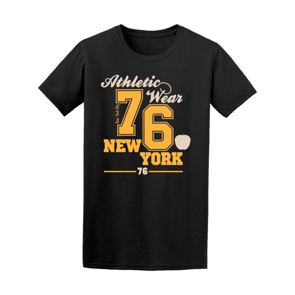 New York Athletic Number 76 T-Shirt Men -Image by Shutterstock, Male x-Large