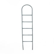 Creative Co-Op 5-Bar Gray Bamboo Hanging Blanket Ladder