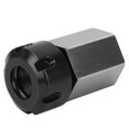 thumbnail image 4 of CNC Lathe Tool Holder, Collet Block, Silver Carbon Steel Hex Collet Block Chuck Holder for CNC Lathe Engraving Machine, Router Collets, 4 of 7