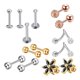thumbnail image 4 of Conjunto de joyas para el cuerpo s Lengua Ceja Labio Vientre Ombligo Anillo Piercing Venta al por mayor Jinwen Perforación de joyería corporal, 4 of 6