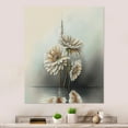 thumbnail image 2 of Designart White Gerber Flowers Hyperrealistic V Canvas Wall Art, 2 of 5