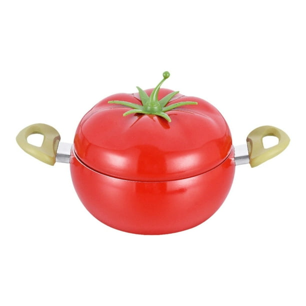Olla antiadherente para sopa, reutilizable, multifunción, para guisar y escalfar tomate