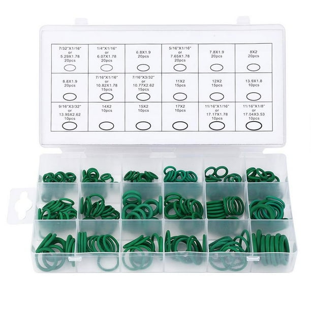 Riwesomey Juego de 270 anillos de sellado, accesorios de baño, arandela de sellado conveniente, anillos de filtro, accesorios de baño sin fugas, junta de Herramientas y ferretería Riwesomey TO004216-00